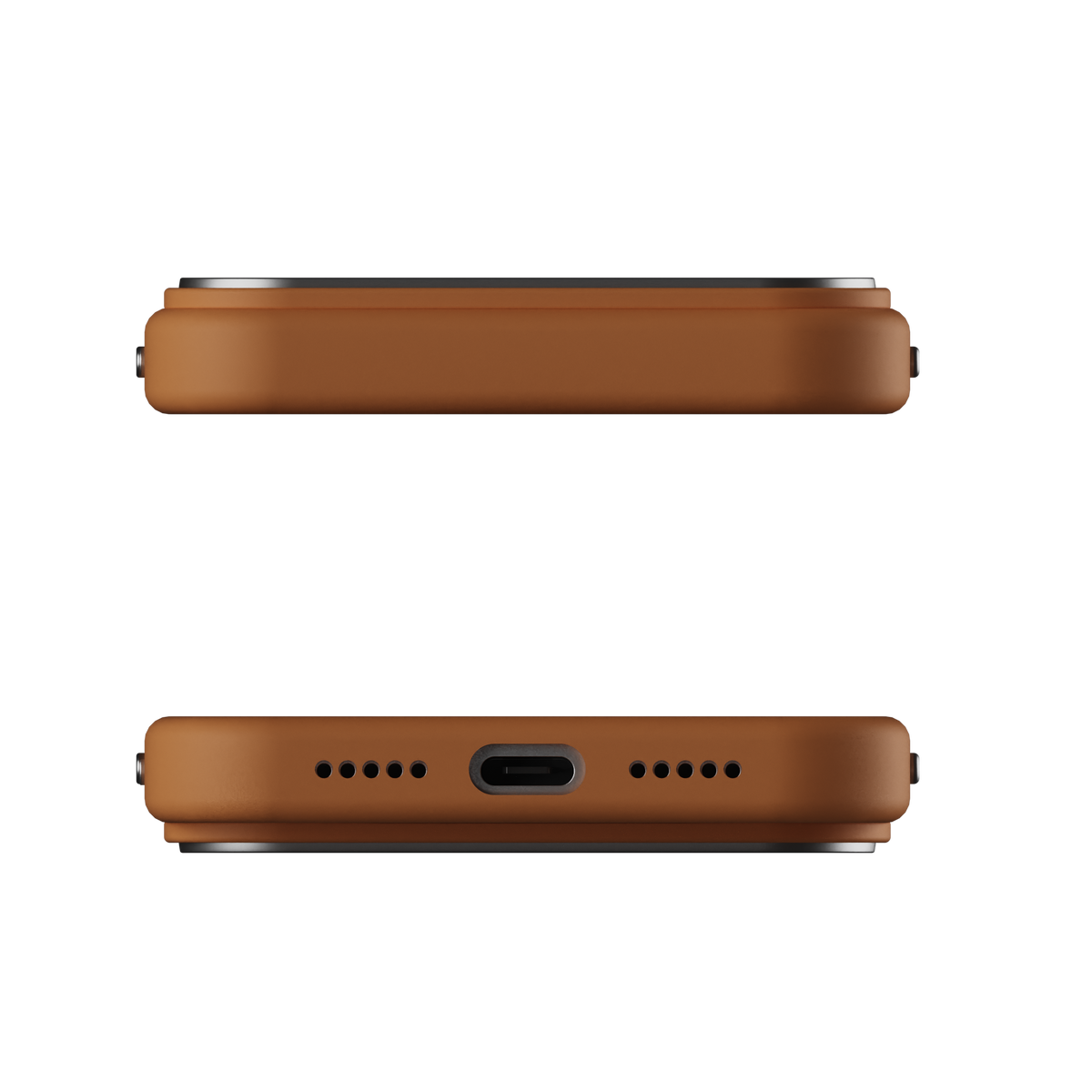 CaseRaga Premium Silicone Case for iPhone 17 Pro Max – Cognac Brown